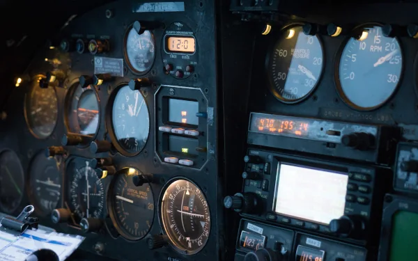 Aircraft instrument panel